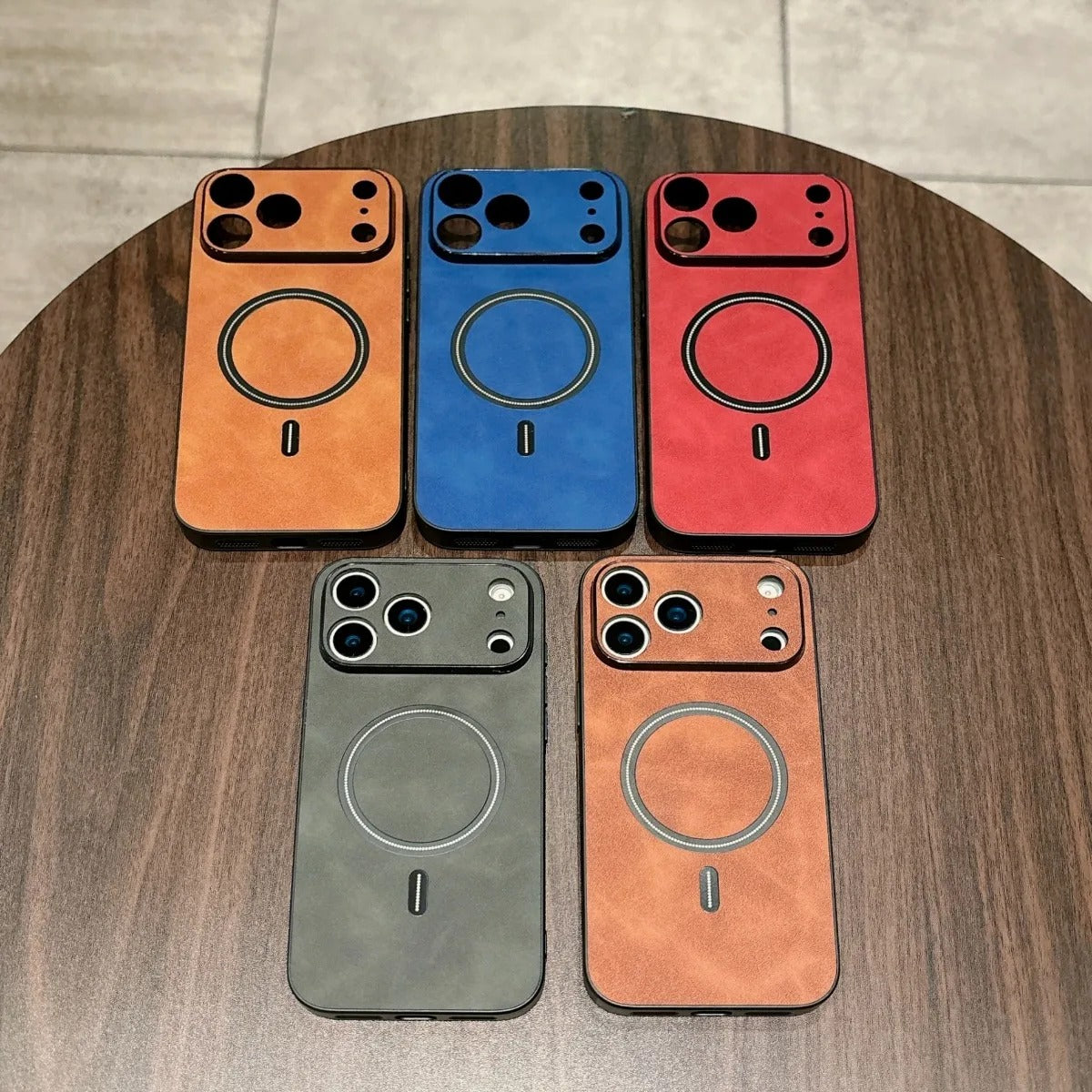 iPhone 17 Leather Case with MagSafe - FonKayz
