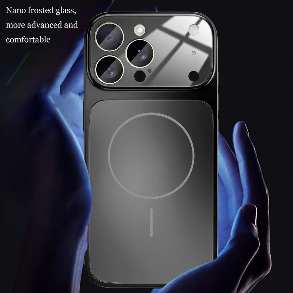 iPhone 17 Glass Matte Armor Case – MagSafe Compatible - FonKayz