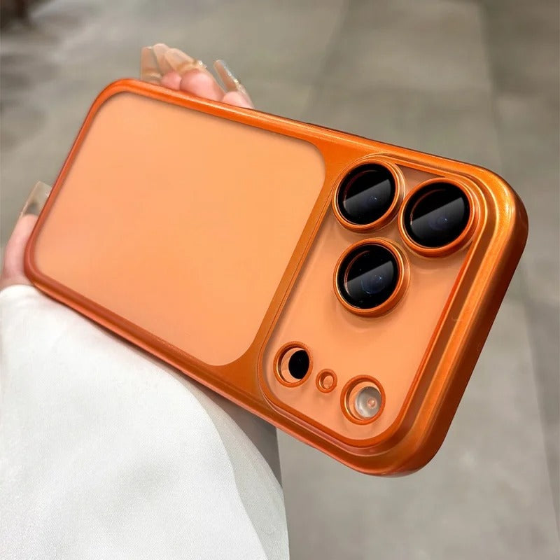 CosmoFrost® – Plating Frosted Translucent Thin Case for iPhone 17 Series