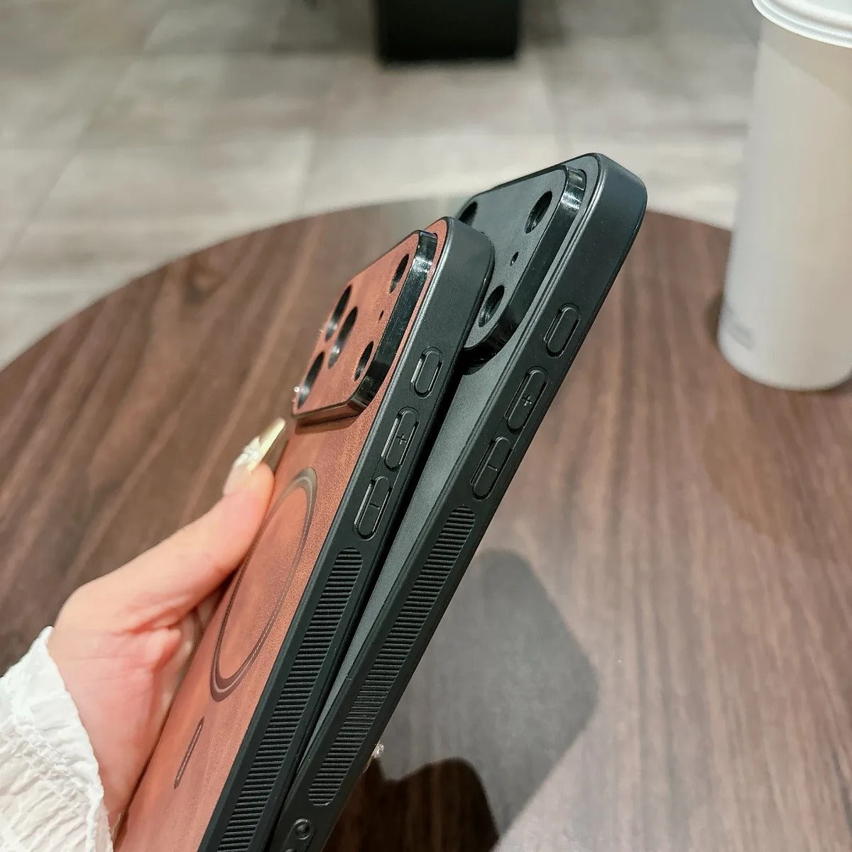 iPhone 17 Leather Case with MagSafe - FonKayz