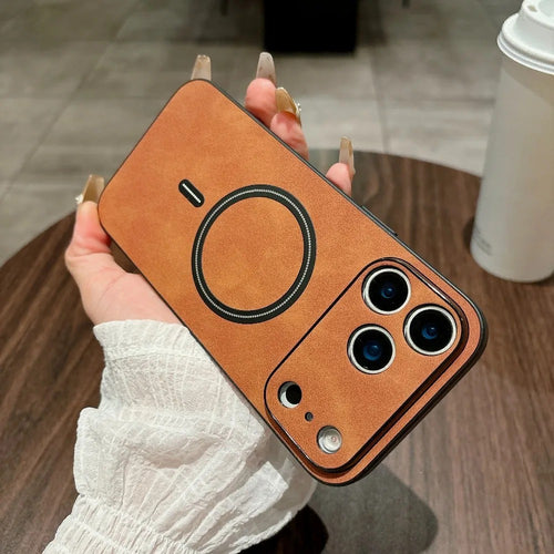 iPhone 17 Leather Case with MagSafe - FonKayz