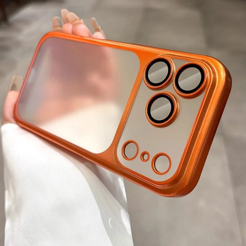 CosmoFrost® – Plating Frosted Translucent Thin Case for iPhone 17 Series