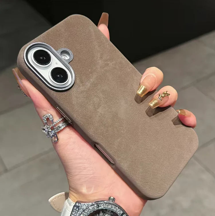 Luxury Flannel MagSafe Cover for iPhone - FonKayz