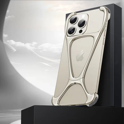 Hercules Metal Frameless Cover for iPhone - FonKayz