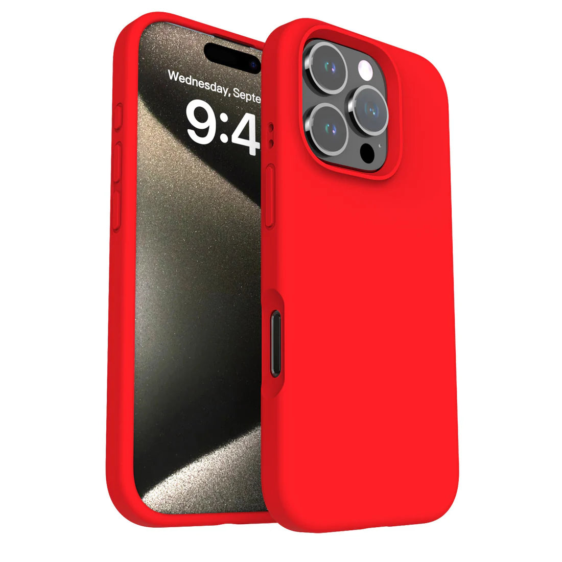 Solid Color Liquid Silicone Cover for iPhone