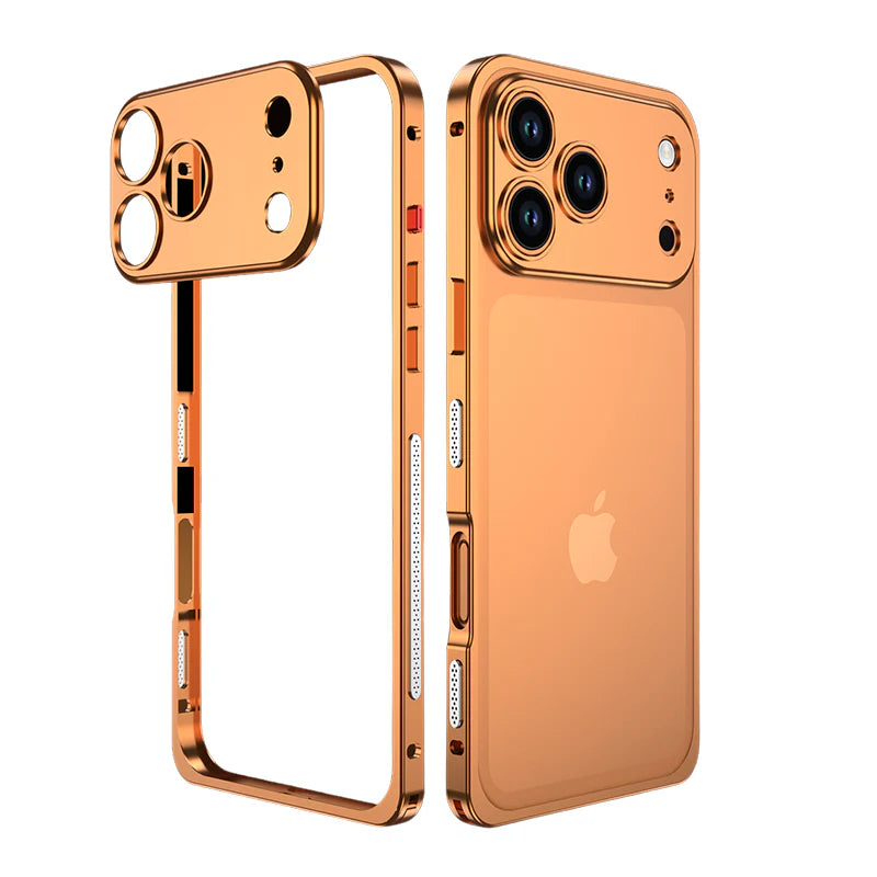 HeatShield® – iPhone 17 Series Aluminum Cooling Frame Case