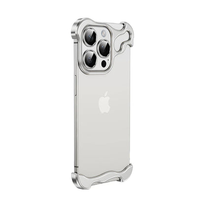 EdgeLite® – iPhone 17 Series Asymmetric Metal Frameless Case