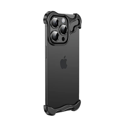 EdgeLite® – iPhone 17 Series Asymmetric Metal Frameless Case