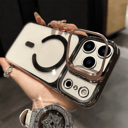 LensStand® – iPhone 17 Series Magnetic Borderless Case