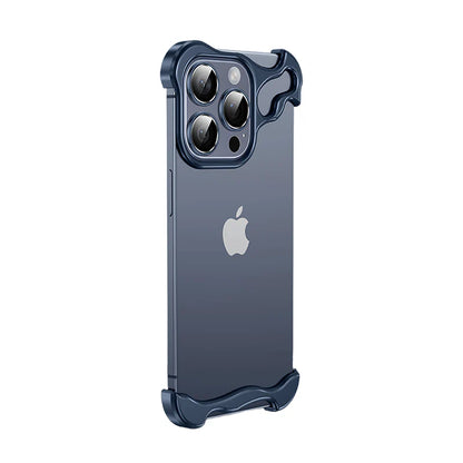 EdgeLite® – iPhone 17 Series Asymmetric Metal Frameless Case