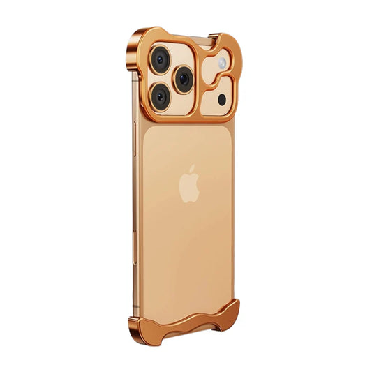 EdgeLite® – iPhone 17 Series Asymmetric Metal Frameless Case