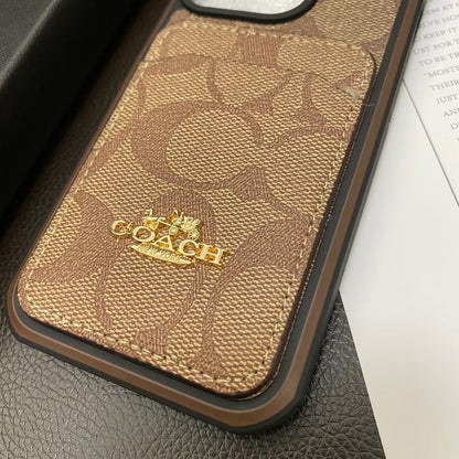 Trendy CO iPhone Case with Convenient Card Pocket