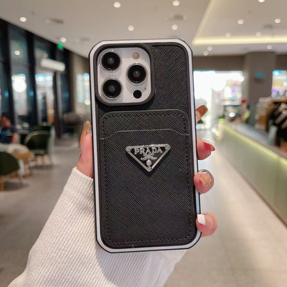 Luxury PR-Inspired Phone Case with Card Holder