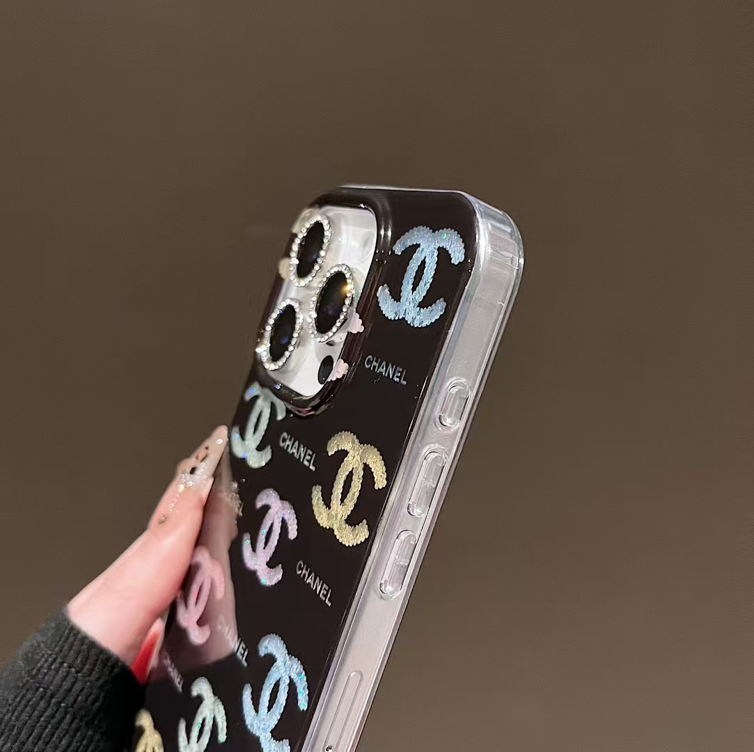 Luxury CC Holographic Lady Phone Case