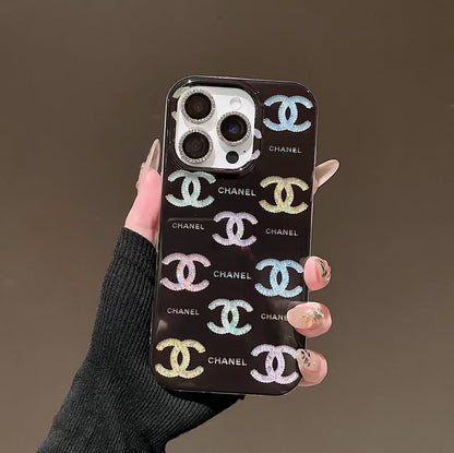 Luxury CC Holographic Lady Phone Case