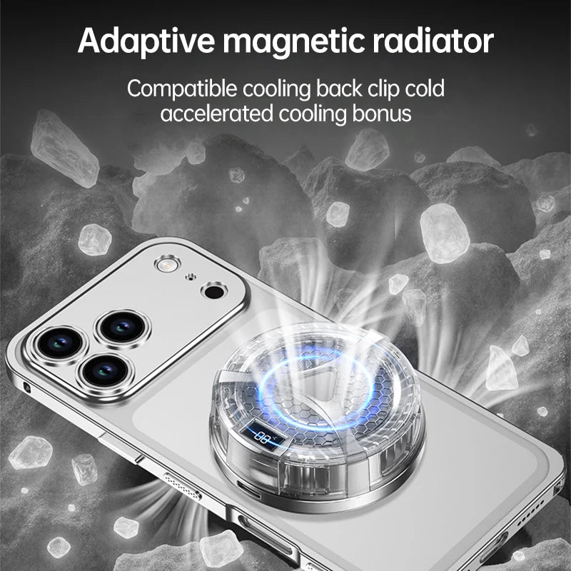 HeatShield® – iPhone 17 Series Aluminum Cooling Frame Case