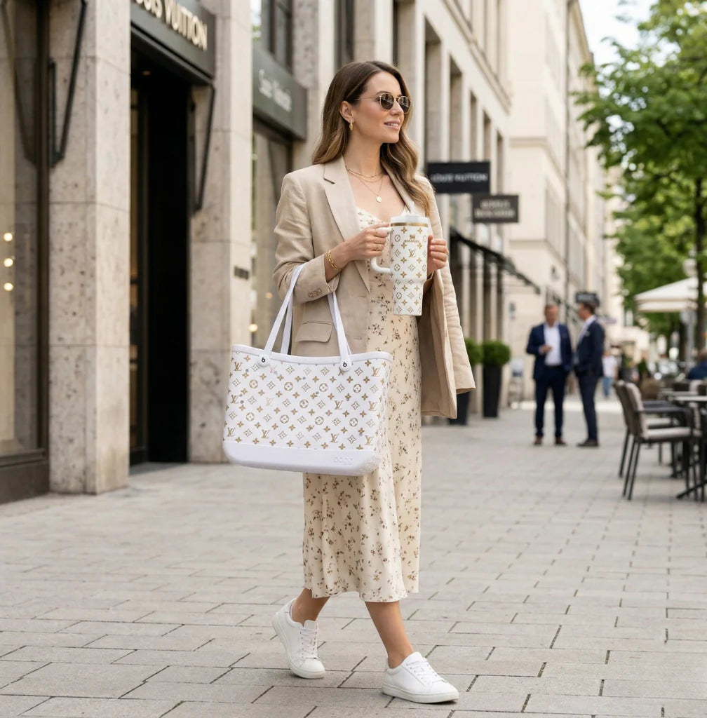 Stanley and Tote Bag Set White