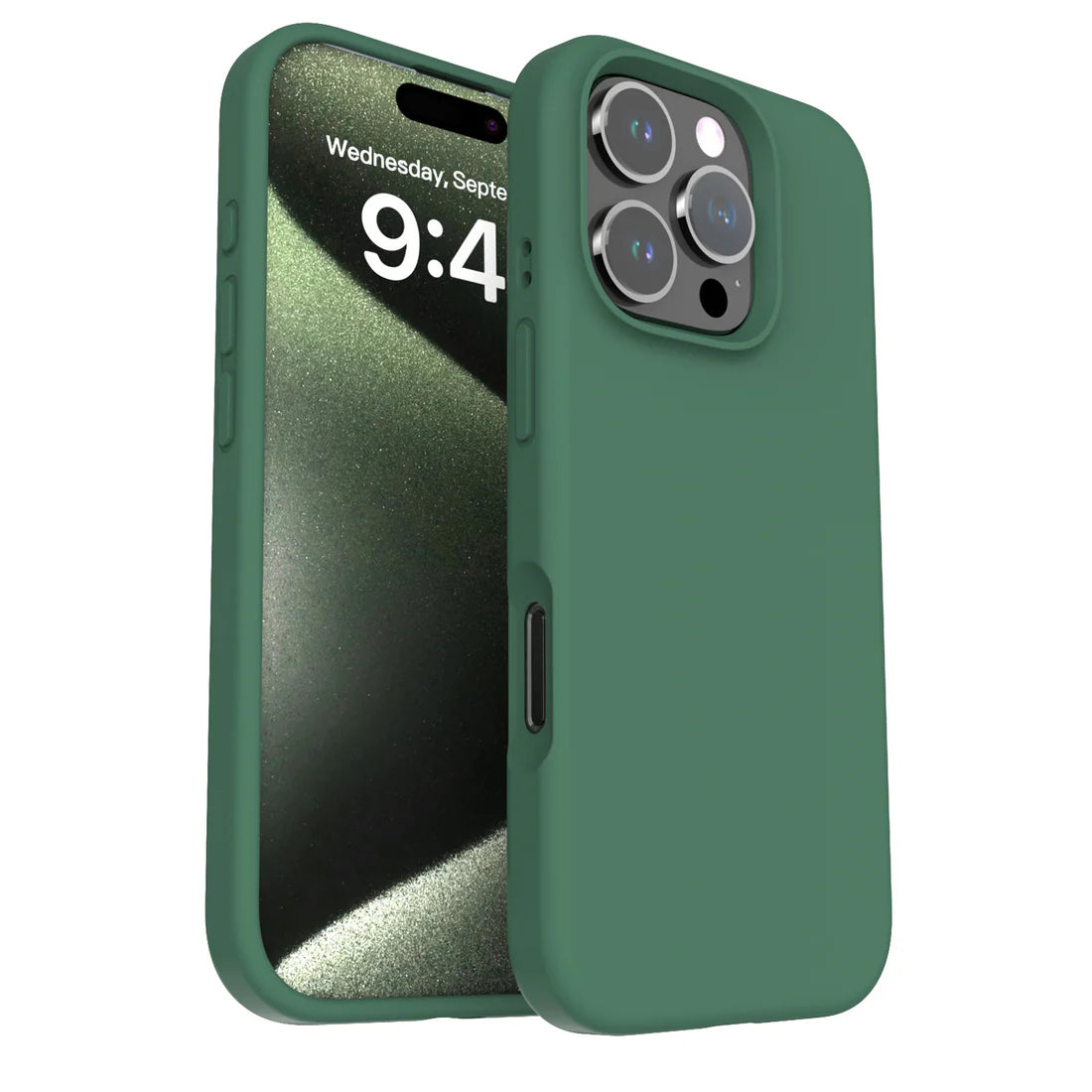 Solid Color Liquid Silicone Cover for iPhone