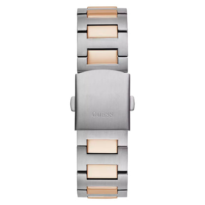 GSS GW0572G4 pour homme Couleur du boîtier 2 tons - Bracelet en acier inoxydable de forme carrée