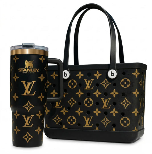 Stanley and Tote Bag Set Black