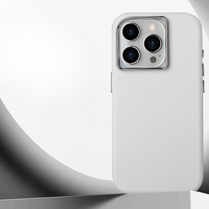 Advanced Silicone Leather Cover for iPhone - FonKayz