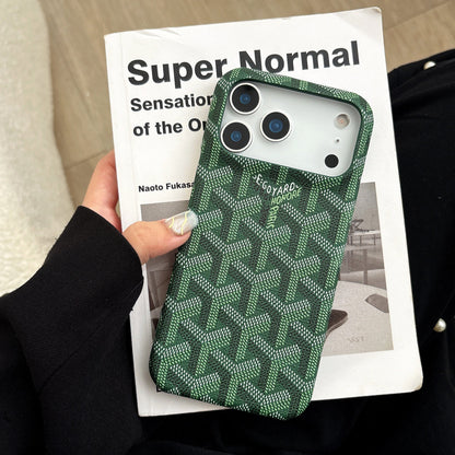 iPhone 17 Pro Max Luxury Monogram Pattern Case