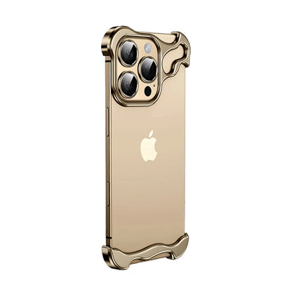 EdgeLite® – iPhone 17 Series Asymmetric Metal Frameless Case