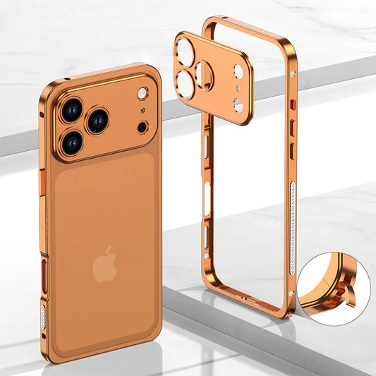 HeatShield® – iPhone 17 Series Aluminum Cooling Frame Case