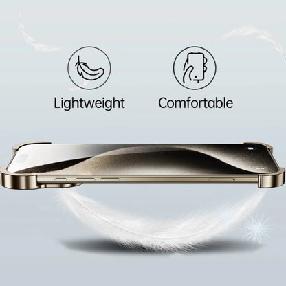 EdgeLite® – iPhone 17 Series Asymmetric Metal Frameless Case