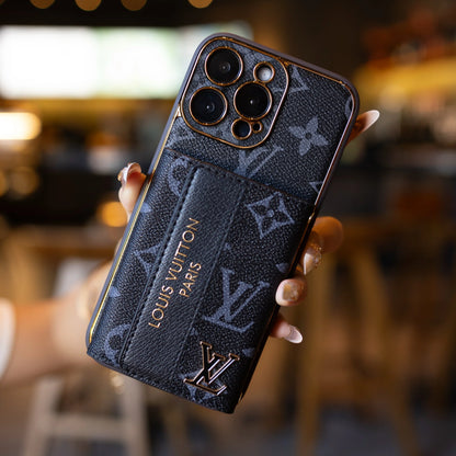 iPhone 17 Pro Max Crossbody Wallet Strap Case