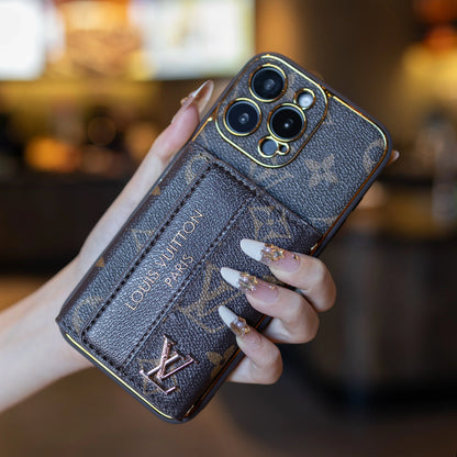 iPhone 17 Pro Max Crossbody Wallet Strap Case