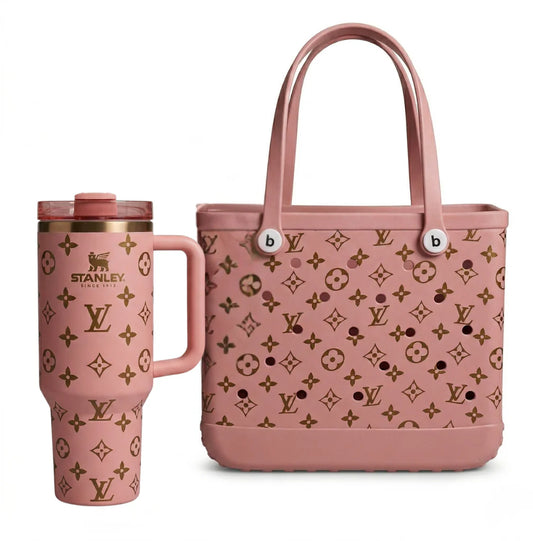 Stanley and Tote Bag Set Rose