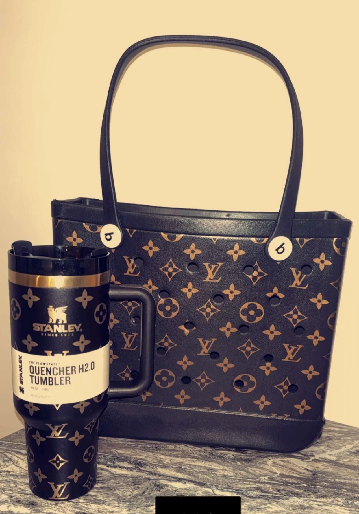 Stanley and Tote Bag Set Black