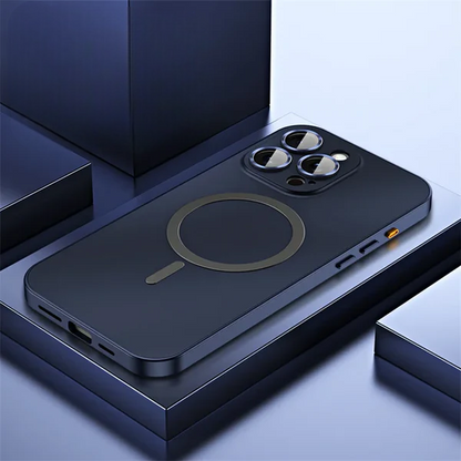 Aluminum Frame Magnetic Cover for iPhone - FonKayz