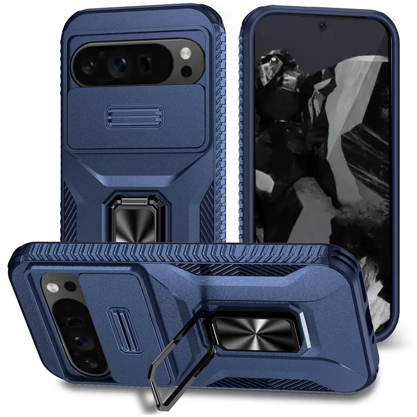 Slide Camera Protection Case For Google Pixel 9 Series - FonKayz