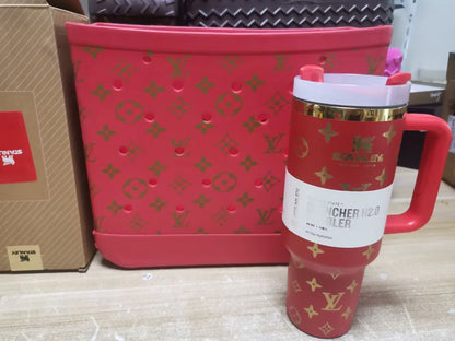 Stanley and Tote Bag Set Pink