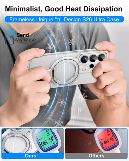 Samsung Galaxy S26 Ultra Frameless MagSafe Metal Case