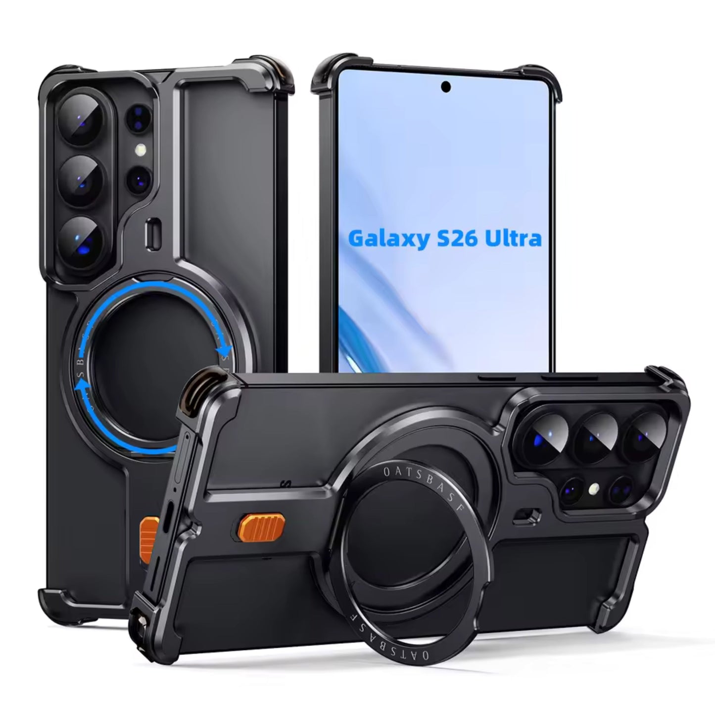 Samsung Galaxy S26 Ultra Frameless MagSafe Metal Case