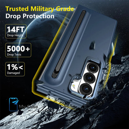 Samsung Galaxy Z Fold Shockproof Stylus Case with Kickstand