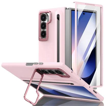Samsung Galaxy Z Fold Shockproof Stylus Case with Kickstand