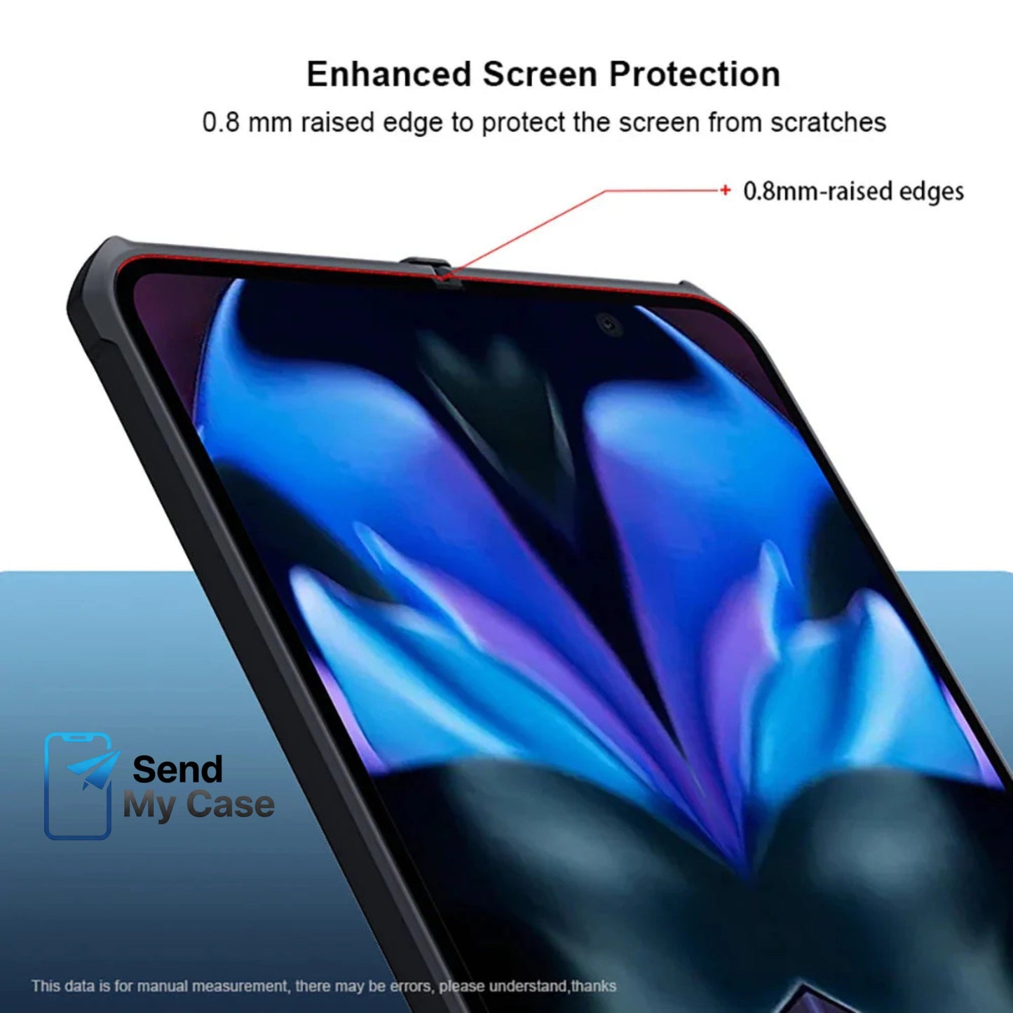Google Pixel 10 Pro Fold Hinge Shockproof Case with Screen Protector