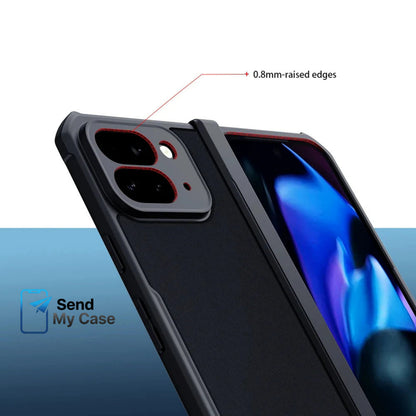 Google Pixel 10 Pro Fold Hinge Shockproof Case with Screen Protector