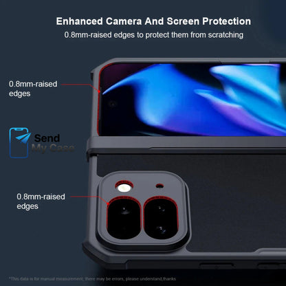 Google Pixel 10 Pro Fold Hinge Shockproof Case with Screen Protector
