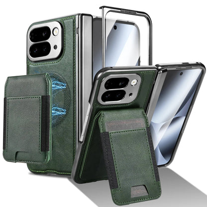 Google Pixel 10 Pro Fold Leather Wallet Case with Stand & Card Holder