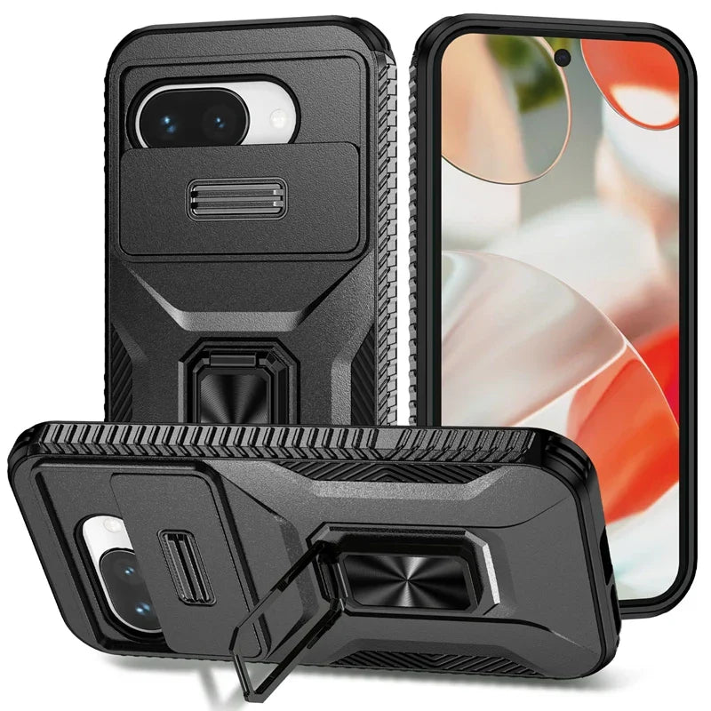 Google Pixel 10 Pro XL Magnetic ArmorShield Kickstand Case
