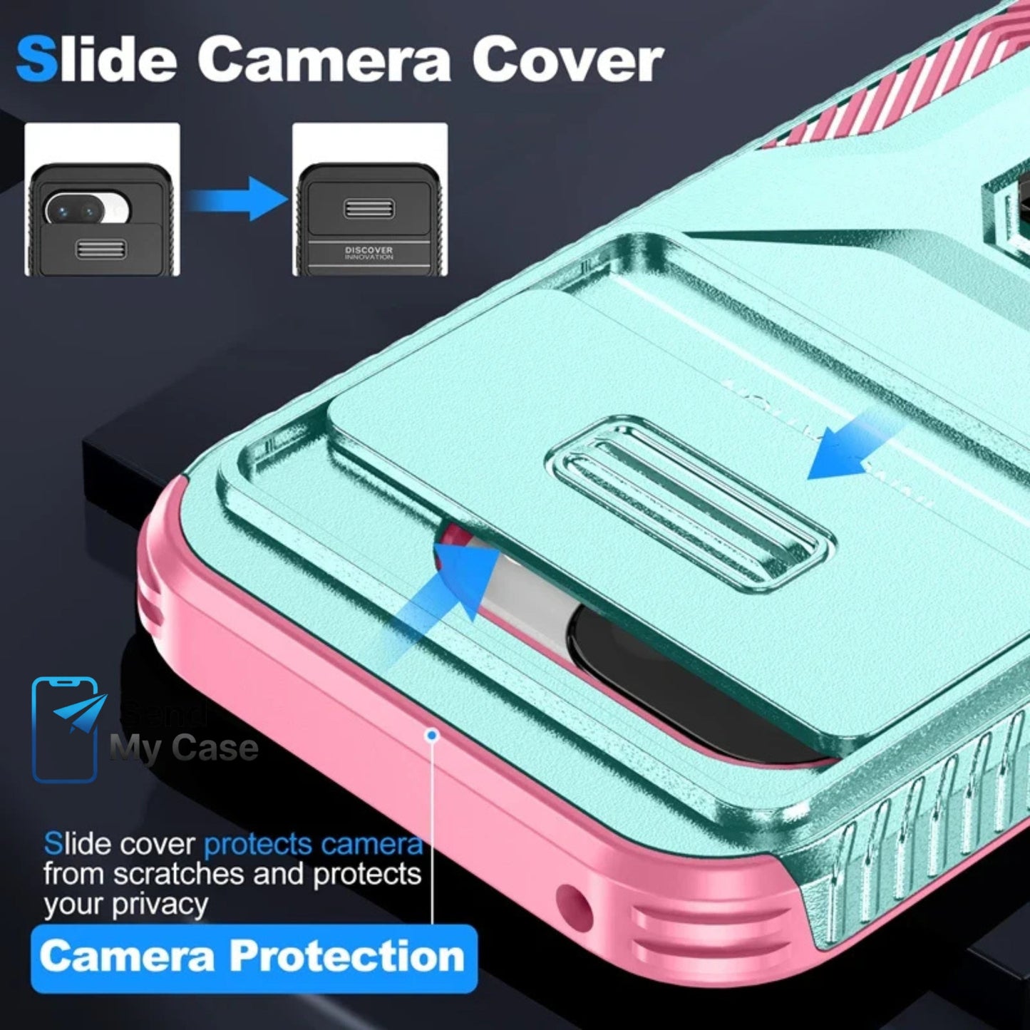 Google Pixel 10 Pro XL Magnetic ArmorShield Kickstand Case
