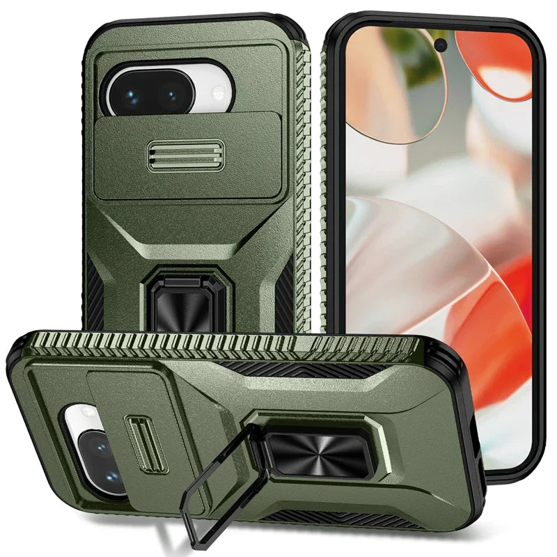 Google Pixel 10 Pro XL Magnetic ArmorShield Kickstand Case