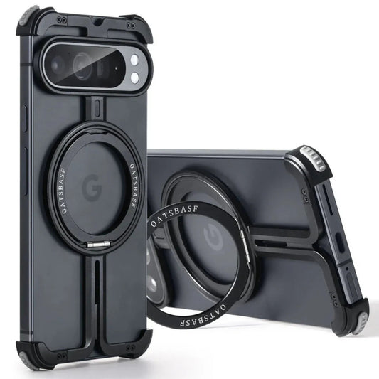 Google Pixel 10 Pro XL Shockproof Magnetic Ring Stand Case