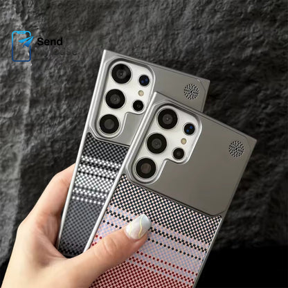 Samsung Galaxy S26 Ultra MagSafe Carbon Fiber Frameless Case