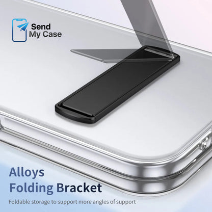 Google Pixel 10 Pro Fold Clear Kickstand Case with Alloy Bracket